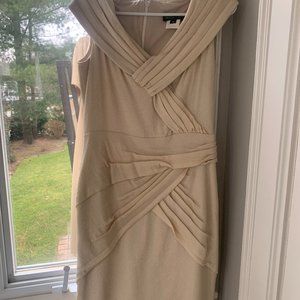 Tadashi Shoji ivory dress size 12